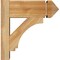 Ekena Millwork Imperial Arts & Crafts Rough Sawn Outlooker, Western Red Cedar, 6"W x 14"D x 14"H OUT06X14X14IMP03RWR - alternate 4